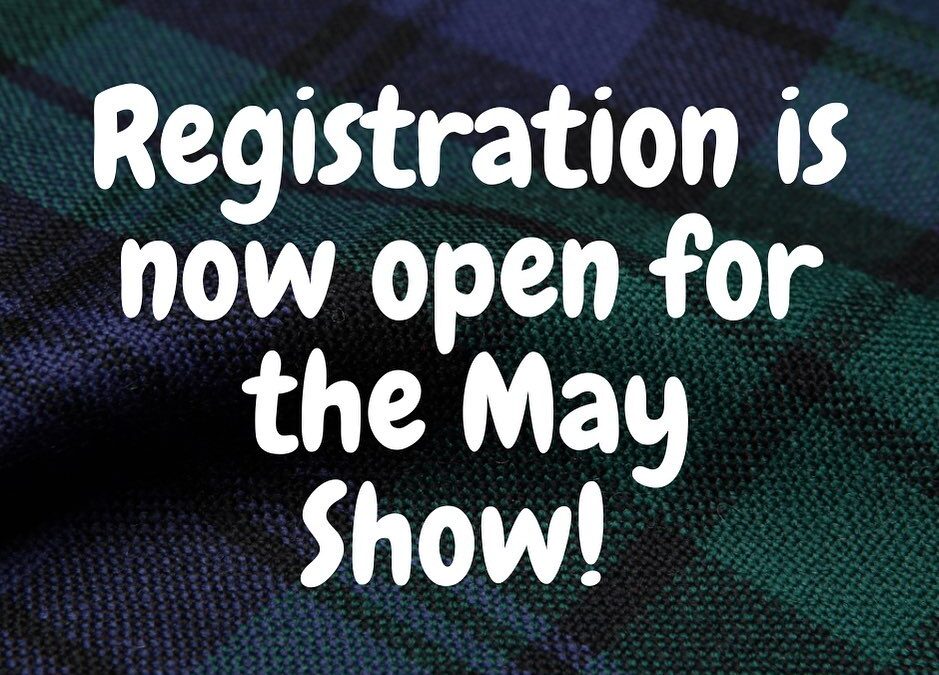 Register Now for the May 22nd Show